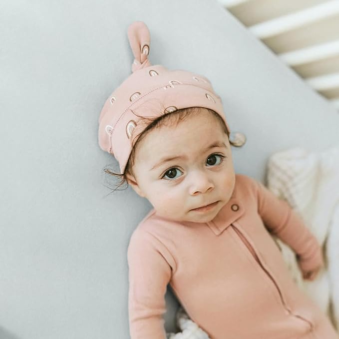 Stretchy Ultra Soft Jersey Knit Pack and Play Sheets Set 3 Pack, Portable/Mini Crib Sheets for Baby Girls, Universal Fit for Pack N Plays Safe and Snug, Stylish Print