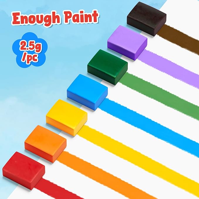 JoyCat Paint with Water Coloring Books for Toddlers, Watercolor Painting Sets for Kids Ages 3-5 4-8, Arts and Crafts Drawing Activities Toy Birthday Gift for Boys Girls (Farm)