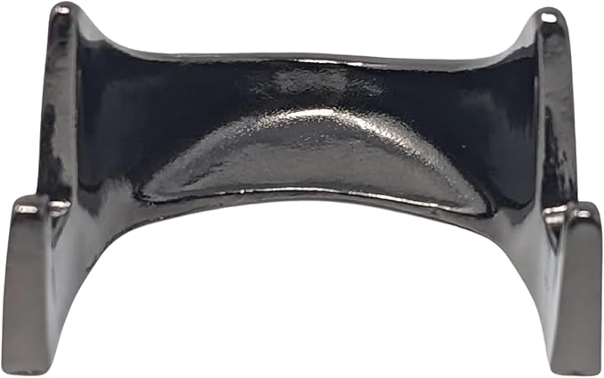 Military Challenge Coin Display Stand - Solid Metal with Anodized Finish - US Vet. Business (Black) (Black Two-Pack)