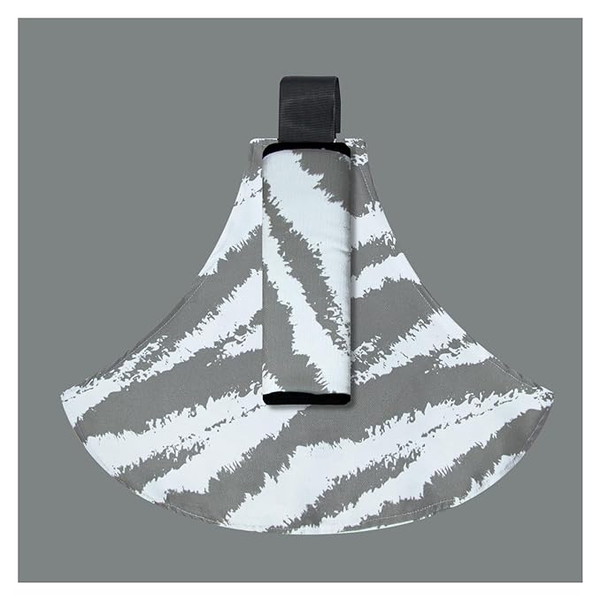 Baby Sling Shoulder Carrier,Ultimate Comfort Side Baby Carrier for Newborn to Toddler/Infants (7lbs-44lbs)(Grey White)