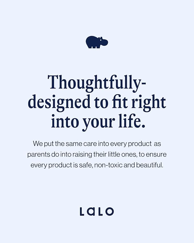 Lalo The 3-in-1 High Chair Kit - Convertible Wooden High Chair for Babies & Toddlers with Infant Support, Cushion, Booster Conversion Kit & Play Legs, Adjustable Footrest - Licorice