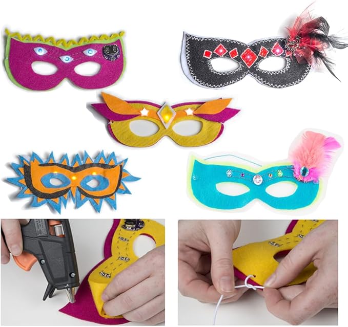 KOOKYE Lilypad Sewable Electronics Starter Kit Learning E-Textile Cuttable Electronics Kit