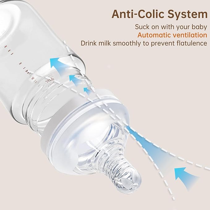 4Pack Replacement Silicone Nipple Compatible with Pigeon PP Nursing Bottle, Soft Spout Replacement for Pigeon, Easy Transition from Bottle to Cup, No Spill (M, Medium Flow)