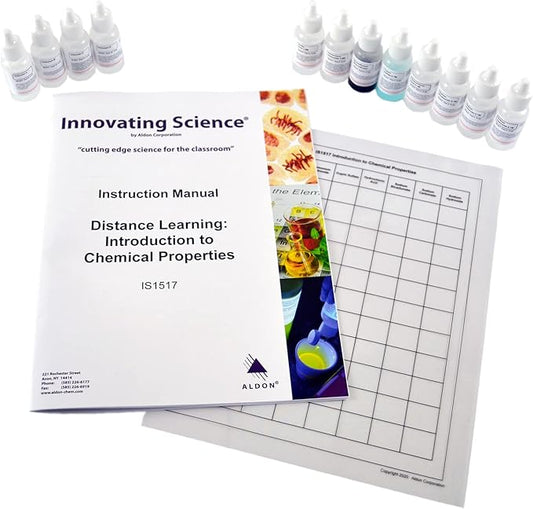 ALDON Innovating Science Introduction to Chemical Properties - Explore Chemical Interactions - Distance Learning Experiment Kit