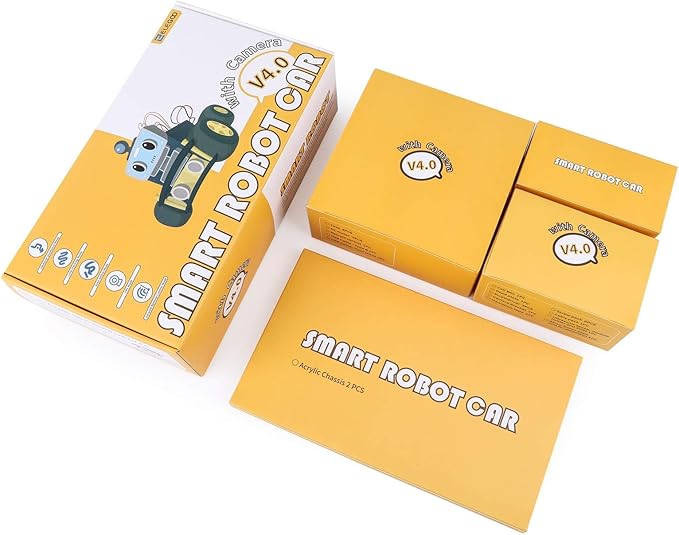 ELEGOO UNO R3 Smart Robot Car Kit V4 for Arduino Robotics for Kids Ages 8-12 12-16 STEM Science Kits Coding Gifts for 8 9 10 11 12 13 14 15 16 Year Old Boys Girls Teens Cool Engineering Building Toys