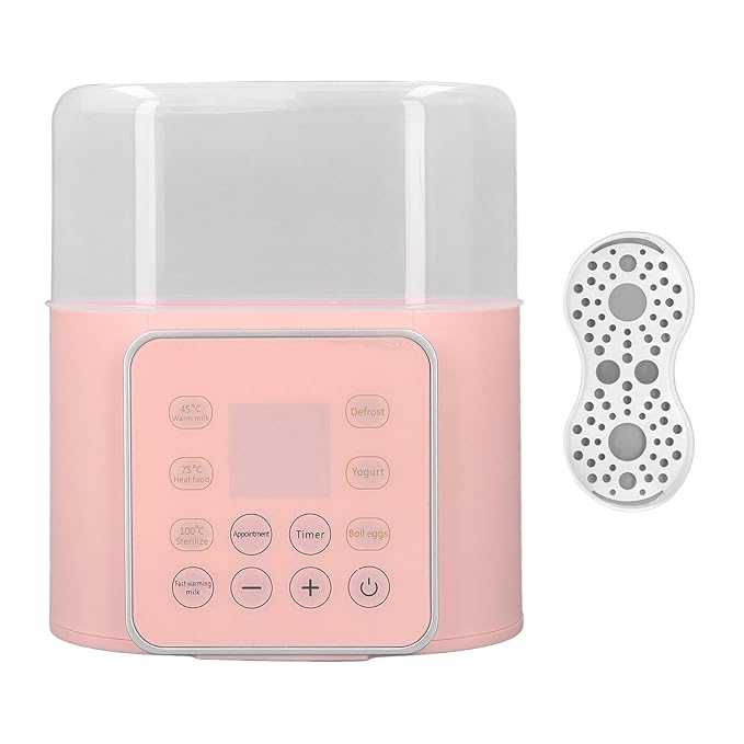 Double Bottle Warmer, 2 in 1 Automatic Double Bottle Warmer for Toddlers in Daily Life (US Plug 110V)