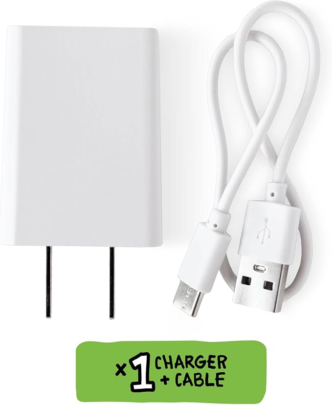 Kids Electric Toothbrush - Rechargeable Vibrating Toothbrush with Timer, Includes 6 Replacement Heads, Gently Cleans Teeth, for Girls and Boys, Kids & Toddlers Age 2+, Monster