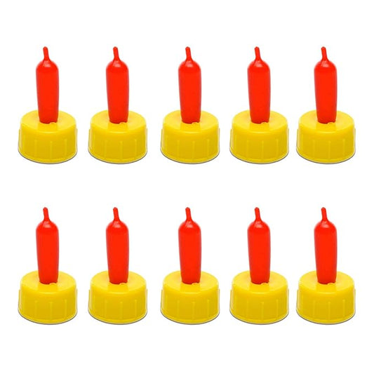 10 PCS Pritchard Nipples Small Animal Milk Drink Nipple Soft Rubber Pacifier for Feeding Sheep Goat Lamb Pup Dog Kids