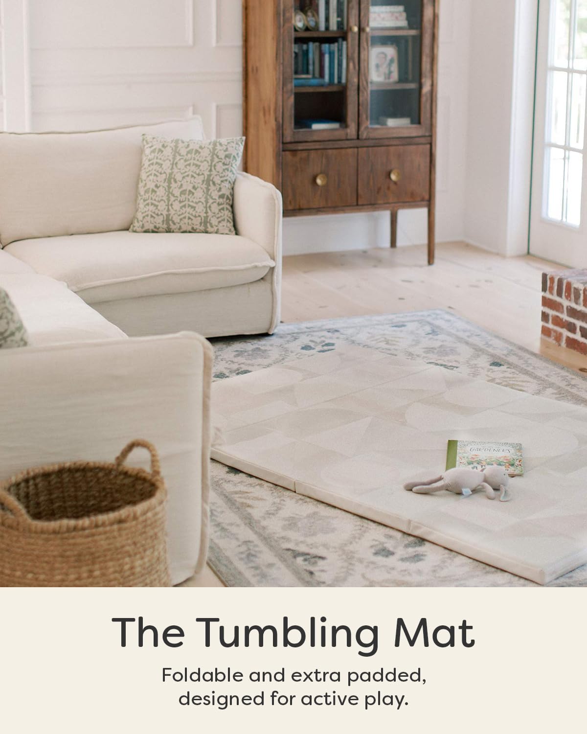 Foldable Baby Tumbling Mat – Foldable Kids Play Mat | Durable, Stylish, and Cushioned Design