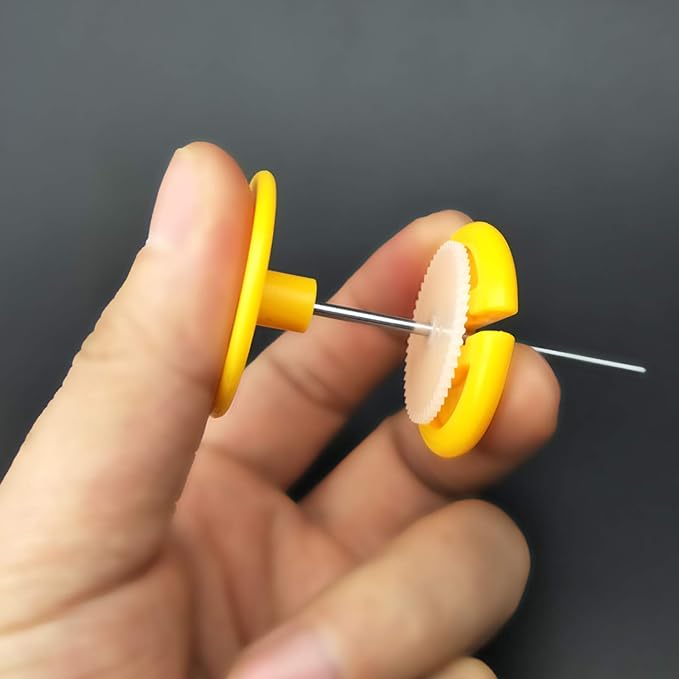 EUDAX 6 Set Rectangular Mini Electric 1.5-3V 24000RPM DC Motor with 84 Pcs Plastic Gears,Electronic Wire, 2 x AA Battery Holder,Boat Rocker Switch,Shaft Propeller for DIY Science Projects