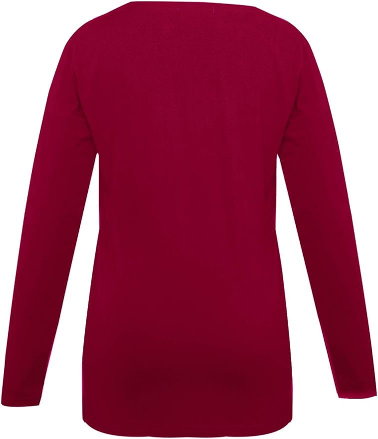 Smallshow Women's Maternity Nursing Tops Comfy Long Sleeve Breastfeeding T-Shirt