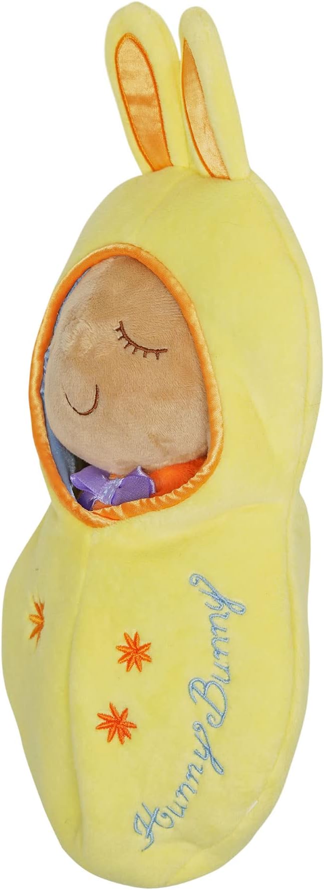 Manhattan Toy Snuggle Pod Hunny Bunny Beige First Baby Doll with Cozy Sleep Sack for Ages 6 Months and Up