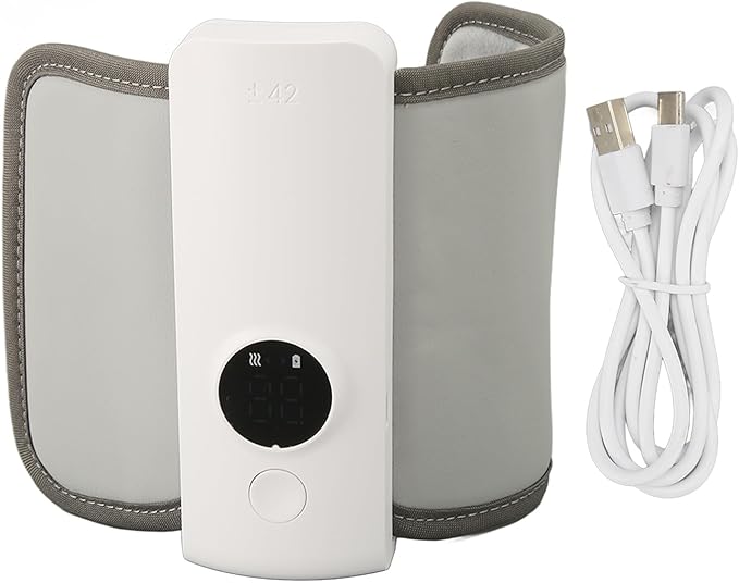 Portable Bottle Warmer, 6 Level Temperature 6000mah Bottle Warmer, USB Rechargeable Universal Bottle Warmer, Portable Bottle Warmer for Travel