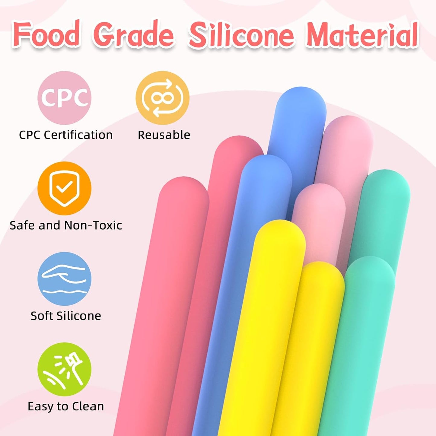 Silicone Sensory Activity Board,2 in 1 Busy Board for Fine Motor Skill, Montessori Fidget Toy for Calming, Stress, Anxiety, ADHD , Autism , Silent, No Mess , Kids 3+ & Adults (Red, Strawberry)