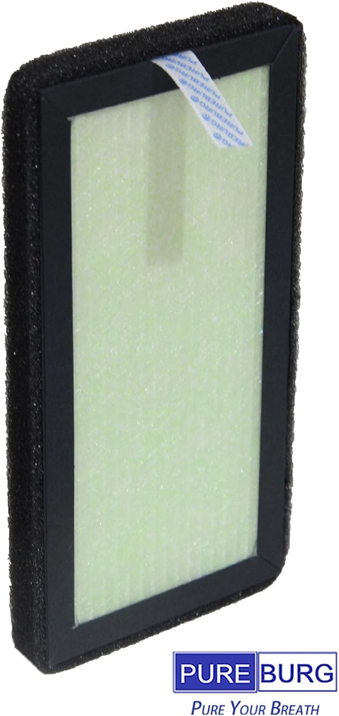 PUREBURG Replacement HEPA Filter Compatible with Dr.Brown's All-in-One Bottle Dryer Advanced,6-Pack For Air Clean Dust