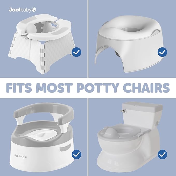Disposable Potty Liners – Universal Fit for Potty Chairs, Super-Absorbent (30 Count) – Jool Baby