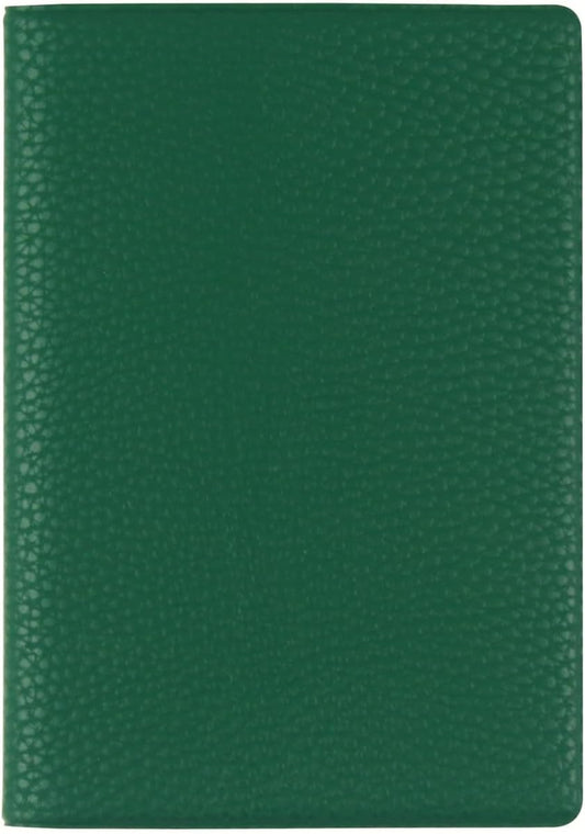 Fenice Classic Passport Cover Holder Wallet Case for Travel Essential RFID Blocking Vegan Leather Waterproof (GREEN)
