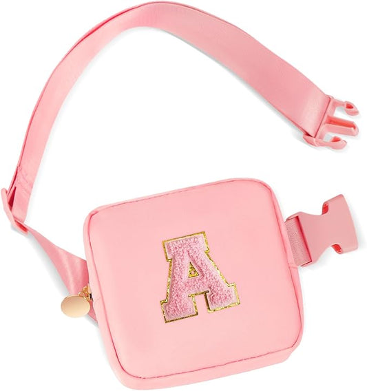 Birthday Gifts for 2 3 4 5 6 7 8 9 10 11 Year Old Girls - Mini Fanny Pack Cute Crossbody Bag Belt Bag Trendy Stuff,Graduation Gifts for Girls Teens Kids Daughter Sister Her - Peach,A