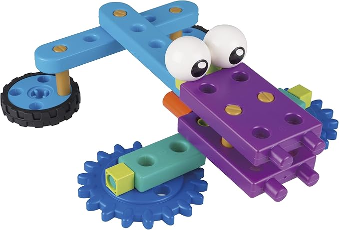 Thames & Kosmos Kids First Robot Engineer STEM Experiment Kit for Young Learners | Build 10 Non-Motorized Robots | Play & Learn with Storybook Manual | Parents’ Choice Gold Award Winner
