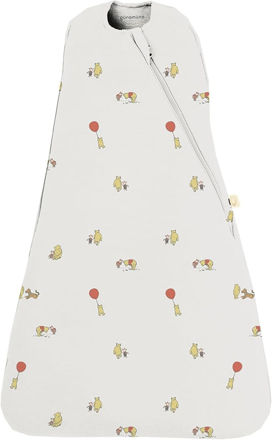 GUNAMUNA Swaddle Wrap for Newborns – Arms In or Out, Easy Diaper Changes with WONDERZiP, Soft Sleep Sack, 2.5 TOG