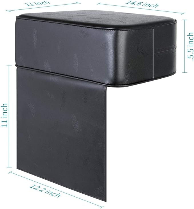 Salon Booster Seat Cushion for Hair Cutting, Hair Salon Leather Cushion for Styling Chair,Boat Booster seat for Driver, Barber Beauty Salon Spa Equipment