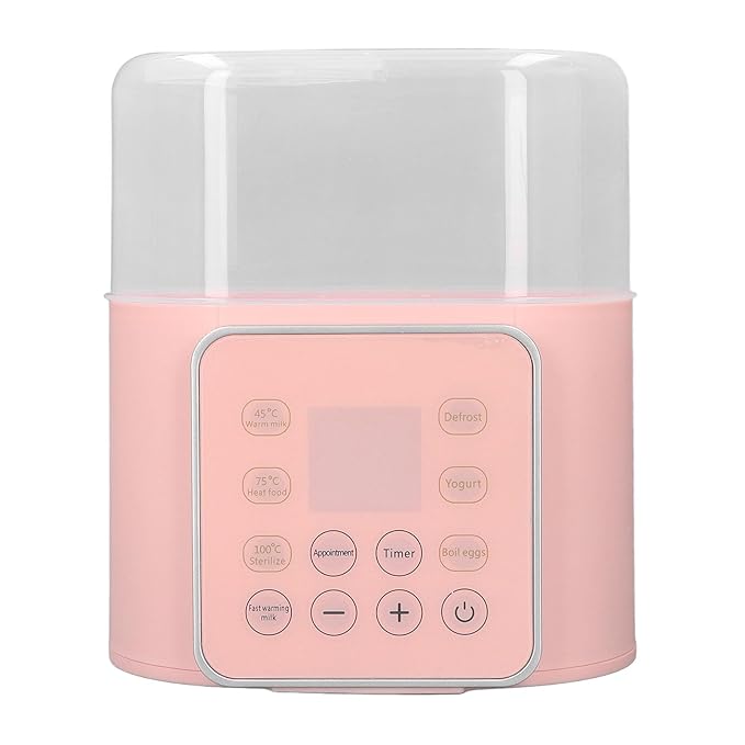 Double Bottle Warmer, 2 in 1 Automatic Double Bottle Warmer for Toddlers in Daily Life (US Plug 110V)