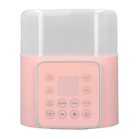 Double Bottle Warmer, 2 in 1 Automatic Double Bottle Warmer for Toddlers in Daily Life (US Plug 110V)