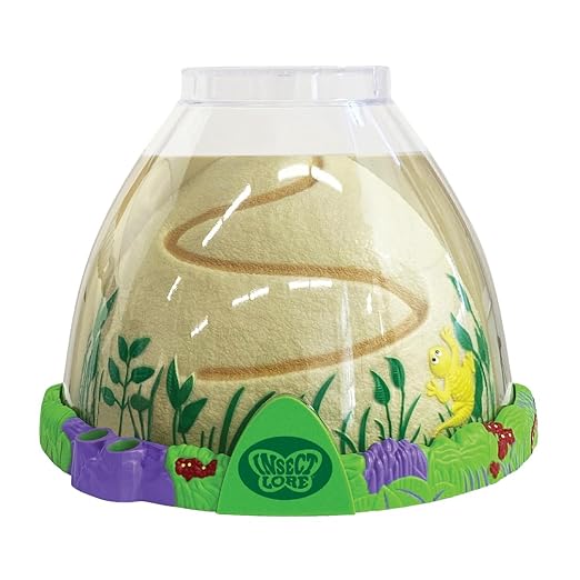 Insect Lore Ant Hill Habitat Kit with Live Ants Voucher – STEM Educational Science Kit for Kids – Includes Pre-Paid Voucher for 50 Harvester Ants – Watch Ants Tunnel and Explore