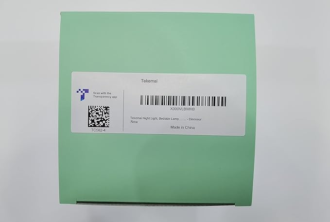 Night Light, Bedside Lamp, Baby Nursery Lamp for Breastfeeding Safe, Break Resistant, Eye Caring, Adjustable Brightness & Color, Timing Function, Remote Control + Touch Control - Dinosaur