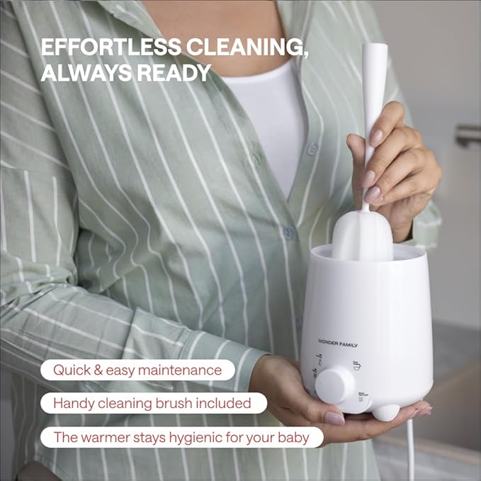 Portable Baby Bottle Warmer for Breastmilk & Formula – 4-in-1 Defrost, Food and Breast Milk Warming, Thermos – On The Go Heater for Travel, Car, Home – Portable Milk Warmer for Baby