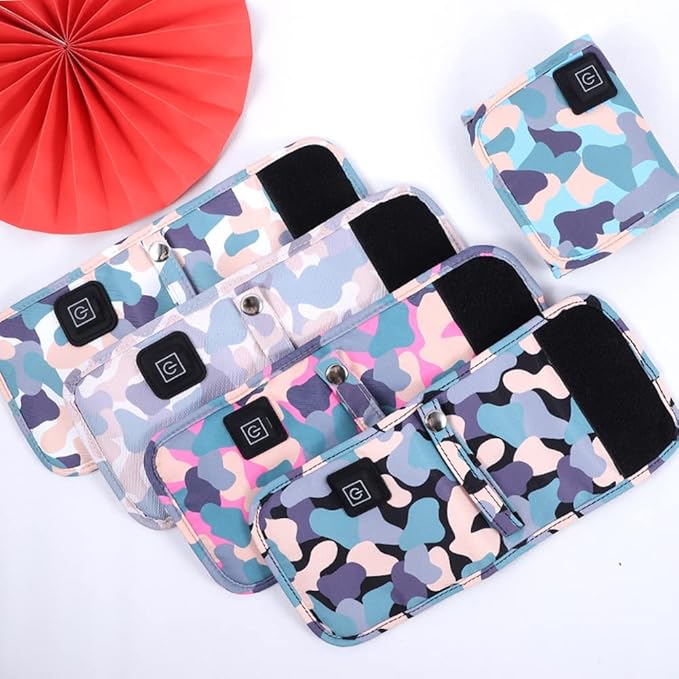 Car Travel Bottle Warmer,5V 2A USB Heating Bottle Warmer 40°C-60 °C Three Gear Adjustable Car Travel Milk Bottle Warmer Milk Heat Keeper Lightweight Milk Heater Cover,Blue