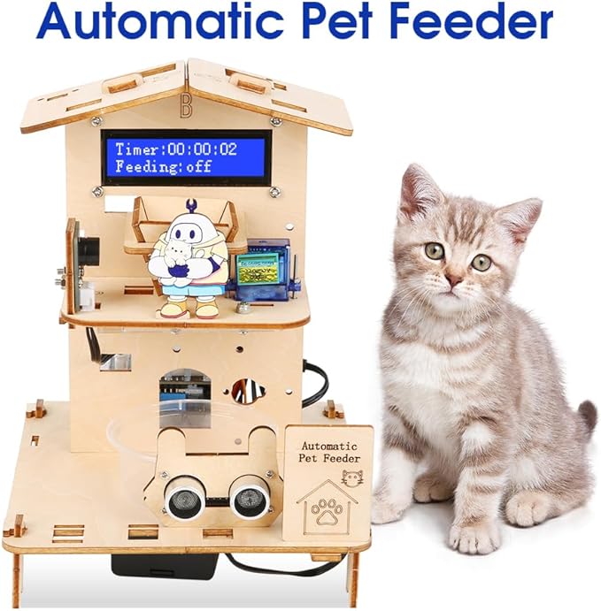 ACEBOTT 3-in-1 ESP32 STEM Smart Home and School Education Kit Compatible with Arduino, STEM Robotics Science Kits for Students Age 12+, Engineering Projects STEAM Activities Gifts 12-16 Year Old