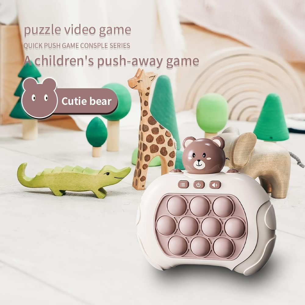 Pop GameToys for Kids 6-12, Fidget Toys for Autism Sensory Toys Mini Games,Bubble Stress Fingertip Luminescence Light Up GameBirthday Gifts for Boys, Girls