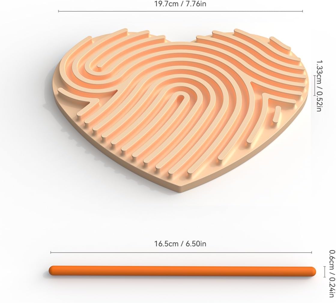 Sensory Activity Board, Silicone Fidget Toy for Calming, Stress, Anxiety, ADHD & Autism | Silent, No Mess | Kids 3+ & Adults | Includes Portable Travel Bag & 13 Strings(Yellow)