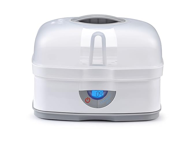 3-in-1 Modular Baby Bottle, Pacifier, Pump Parts, etc. Sterilizer - Grey