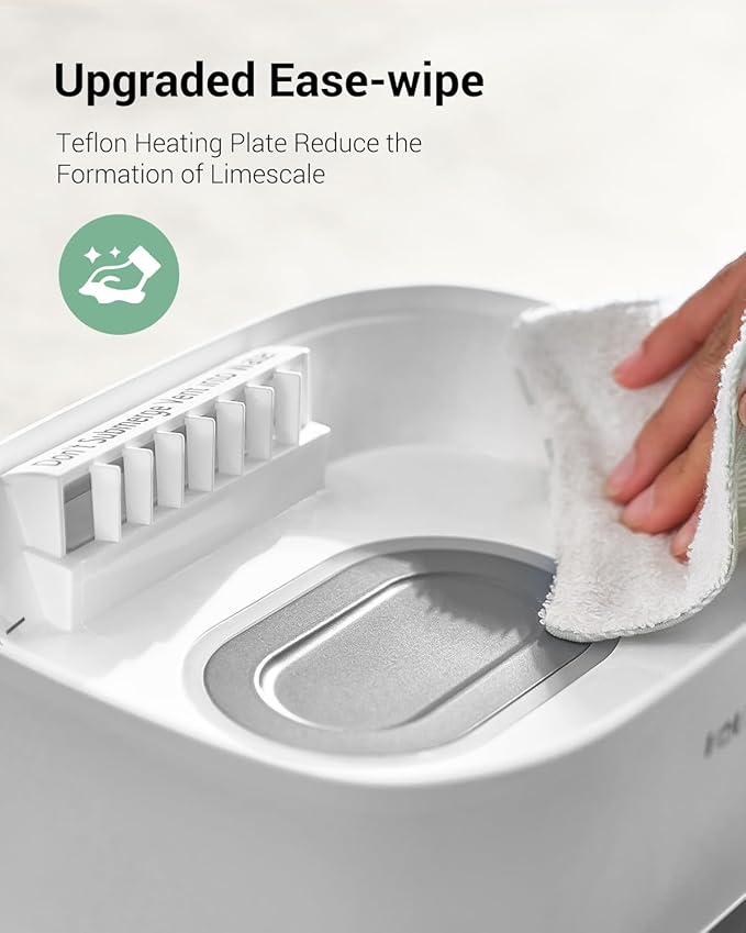 Baby Bottle Sterilizer | Esterilizador de Biberones, 6-in-1 HAUTURE Bottle Sterilizer and Dryer, Electric Steam Bottle Sanitizer for Baby Stuffs, Baby Bottles & Breast Pump Accessories