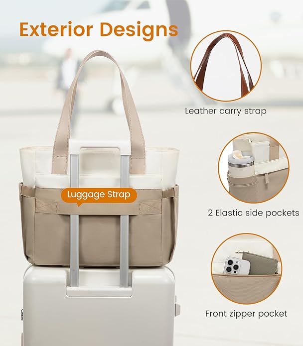 LOVEVOOK Diaper Bag Tote Large Baby Bag for Mom Hostipal and Travel Diaper Tote for Baby Boy with Pacifier Case Changing Pad