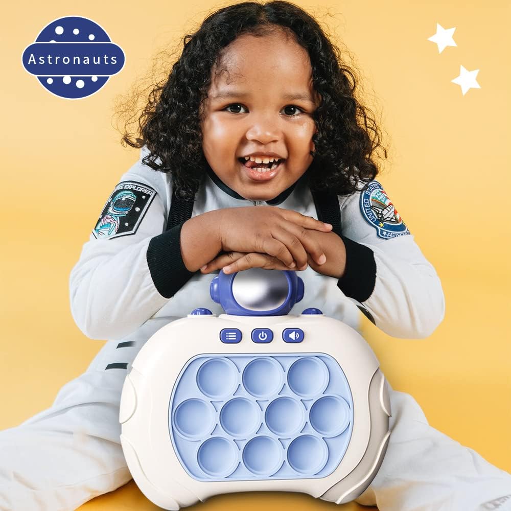 Pop GameToys for Kids 6-12, Fidget Toys for Autism Sensory Toys Mini Games,Bubble Stress Fingertip Luminescence Light Up GameBirthday Gifts for Boys, Girls