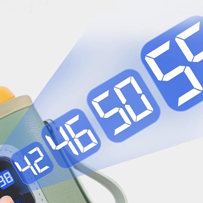USB Baby Bottle Warmer with LCD Screen, Heating,Temperature, Portable Milk Bottle Heater for Travel, Car, Plane ()