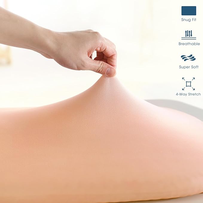 GRSSDER Stretchy Ultra Soft Fitted Bassinet Sheets 3 Pack, Universal Fit for Baby Cradle Moses Basket Oval Rectangle Mattress Safe and Snug, Dream & Blush Flora Stylish Print