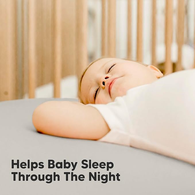 2-Pack Waterproof Baby Crib Sheets for Boys, Girls - 52x28 Viscose Derived from Bamboo Toddler Bed Sheet Neutral, Fitted Crib Mattress Protector Cover for Baby Bedding, Soft & Gentle (Slate)