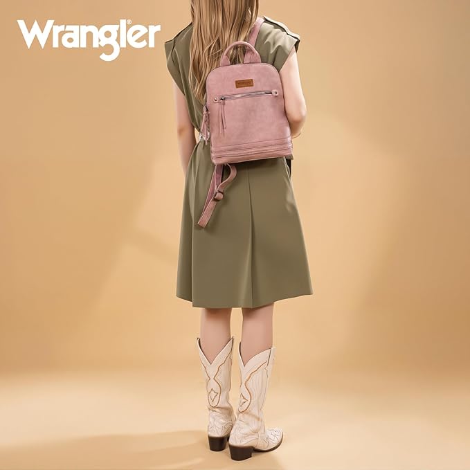 Montana West Wrangler Backpack Purse for Women Medium Ladies Bookbag Travel Daypacks Bags