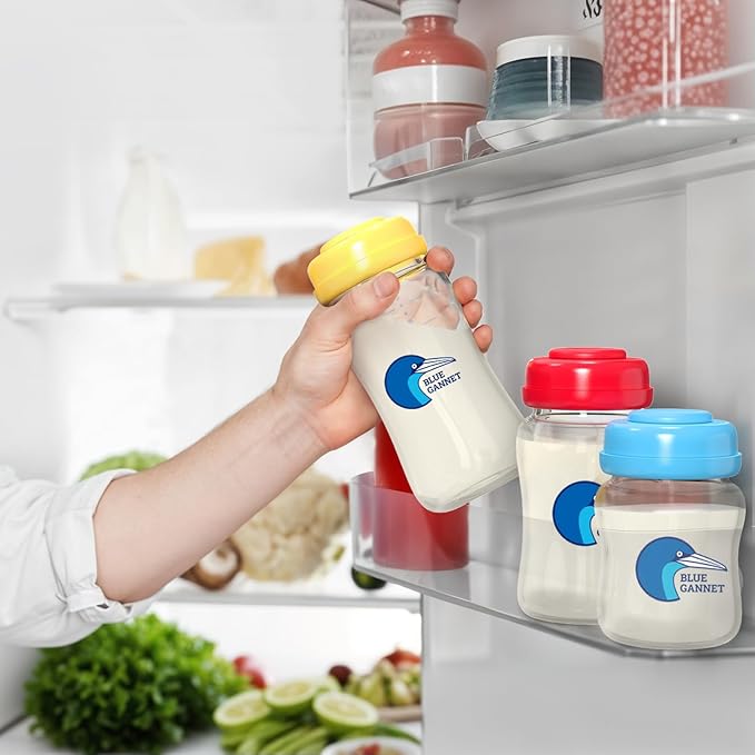 Multipurpose Anti-Colic Glass Baby Bottles with Slow Flow and Natural Flow Nipples, Breast Milk Collection and Storage Bottles, Wide-Neck Breast Pumps Compatible, 6-Pack (4oz, 6oz)