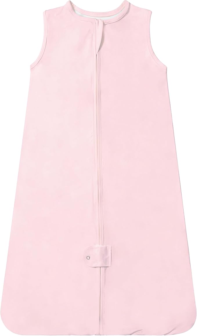 TotAha Light Sleep Sack, Stretchy, Soft, Cozy Wearable Blanket Sleep Bag with 2-Way Safe Zippers for 0-6-12-24 Months 0.5 TOG