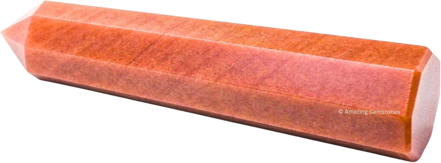 Amazing Gemstone Chocolate Jasper Crystal Towers - Natural Healing Crystal Point Obelisk for Reiki Healing and Crystal Grid (3 Inch)