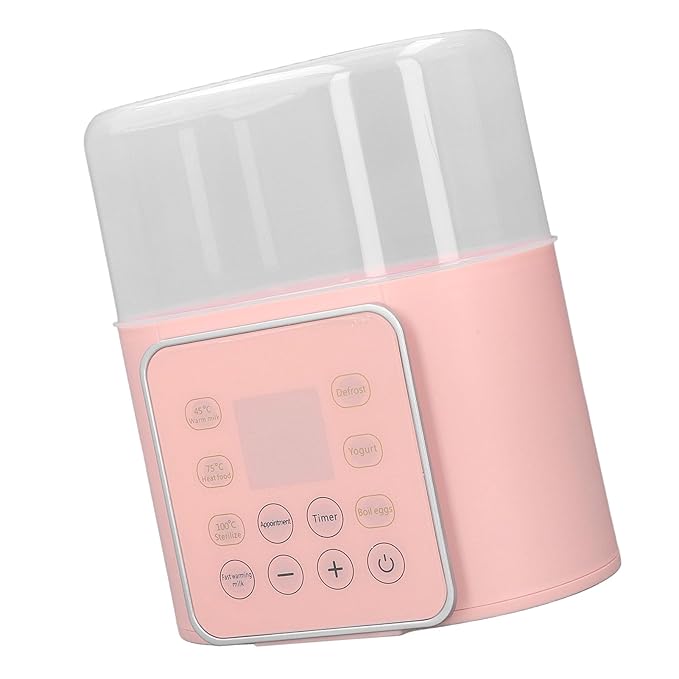 Double Bottle Warmer, 2 in 1 Automatic Double Bottle Warmer for Toddlers in Daily Life (US Plug 110V)