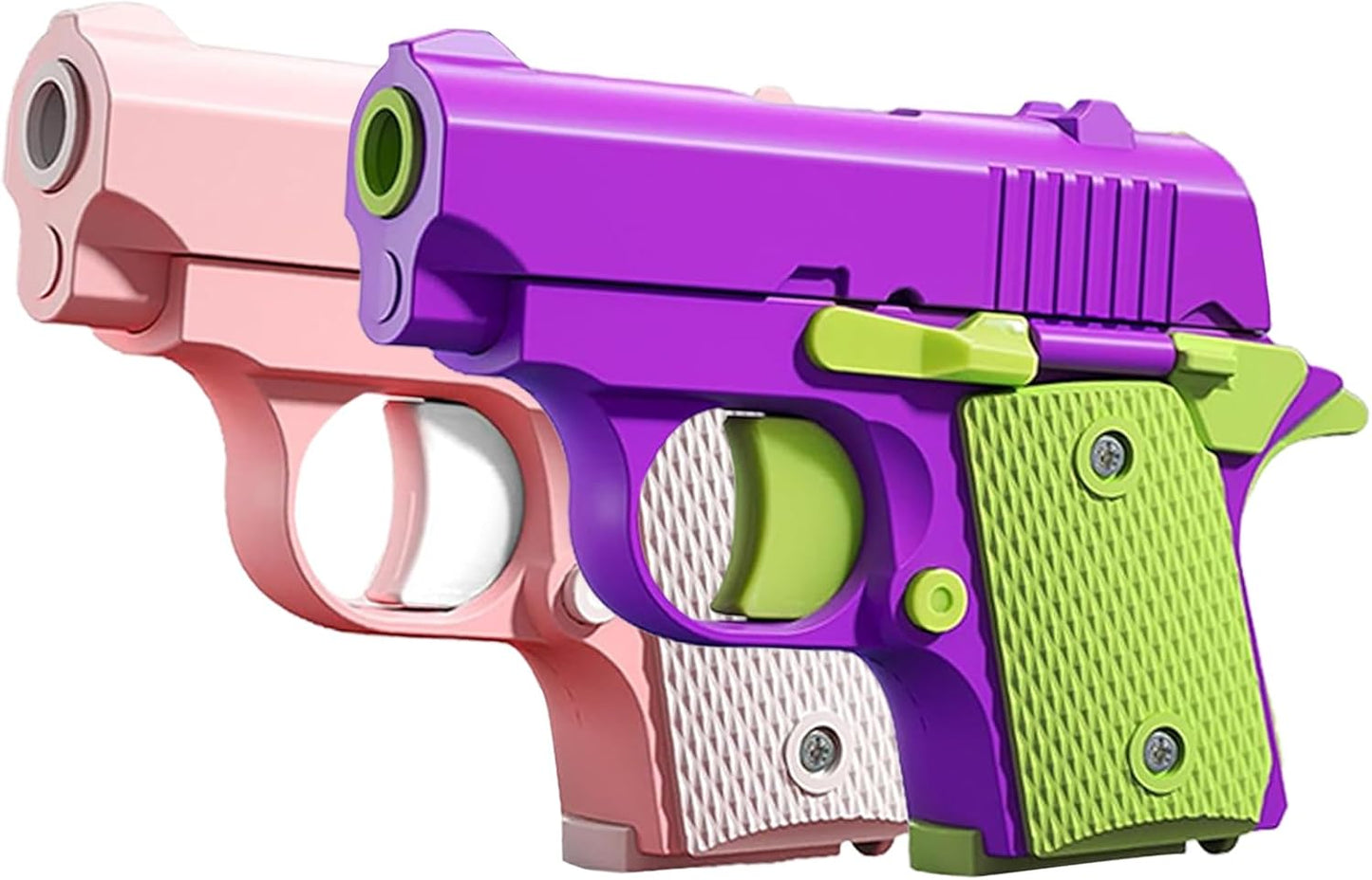 Fidget Toys for Adults, 1911 3D Printed Small Pistol Toys, Stress Relief Pistol Toys Suitable for Relieving ADHD, Anxiety, Suitable Toys for Friends Adults and Kids Best Gift