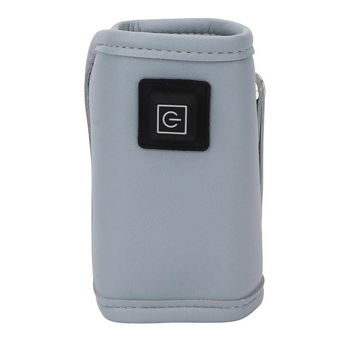 Baby Bottle Warmer, Portable Bottle Warmer USB Charging Easy to Operate Milk Warmer Baby Bottle Keep Warmer for Car Tavel, Lightweight Portable Bottle Warmer for Outdoor Traveling, Driving