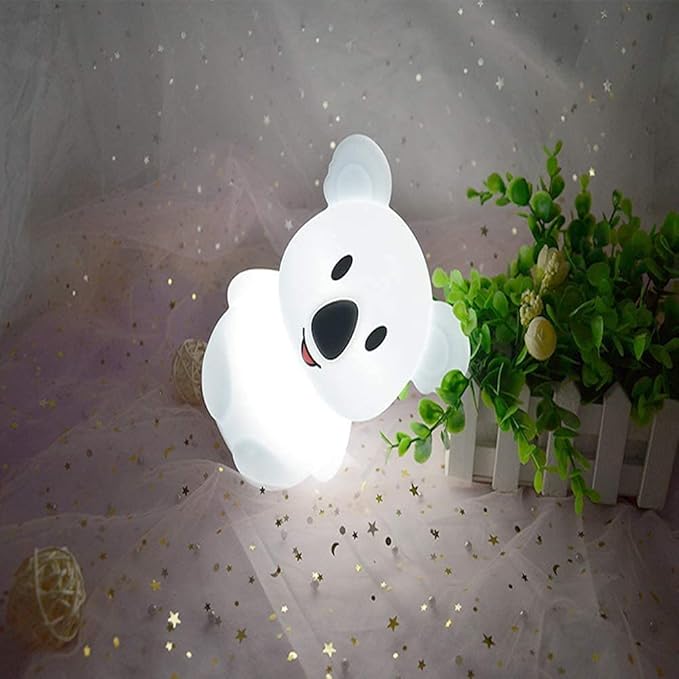 Big Size Night Light, Child Night Light, Bedside Lamp for Kids, Multicolor Light with Remote Control, Break Resistant, Eye Caring, Adjustable Brightness & Color, Timing Function - Large Koala