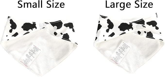 JN&LULU 3 Pack Newborn Baby Bibs Bandana Drool Bibs for Drooling Cotton Baby Gifts